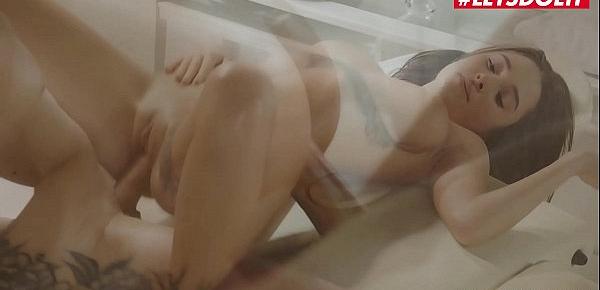  LETSDOEIT - Russian Bombshell Teen Liya Silver Has Erotic Massage Sex With An Anal Surprise